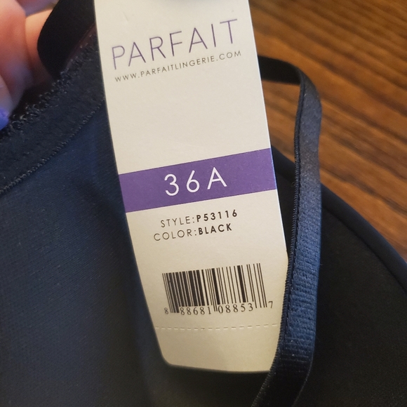 NWT Parfait Matilda Black Lace Bra, 36A - Picture 7 of 9